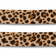 Bandana leopardo beige-marrone-nero