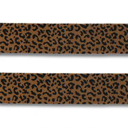 Bandana leopardo marrone-nero