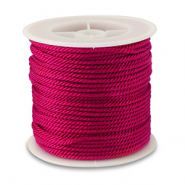 Cordoncino alla moda 2mm rosa magenta