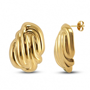 Pendientes Acero Inox oro