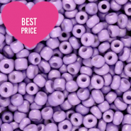 Perline di vetro rocailles 8/0 (3 mm) viola paisley