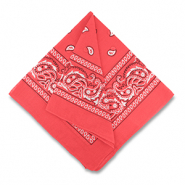 Bandana rosso chiaro