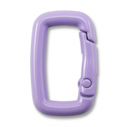 Componenti colorati brisé portachiavi rettangolo viola