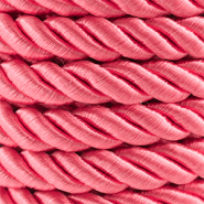 Cordoncino alla moda spirale 10mm rosso chiaro