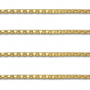 Componenti in acciaio inossidabile catena a rol&ograve; a maglia popcorn oro