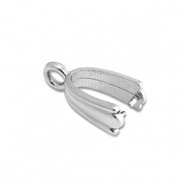 Componenti in acciaio inossidabile gancio per pendente argento