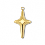 Ciondoli in acciaio inossidabile croce oro