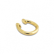 Orecchini in acciaio inossidabile ear cuff oro