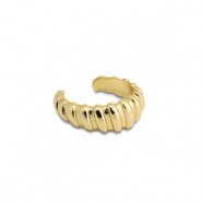 Orecchini in acciaio inossidabile ear cuff oro