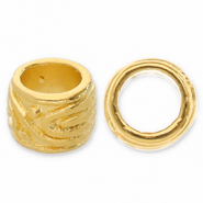 Perline di metallo DQ tubo oro (privo di nichel)