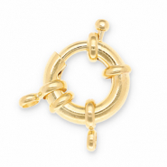 Componenti di metallo DQ Eco-brass® chiusura anello a molla oro (privo di nichel)