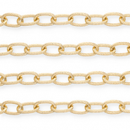 Componenti in alluminio catena a rolò anchor oro