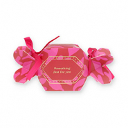 BY31® Confezione regalo caramella "Something just for you" rosso-rosa-oro-rosa magenta