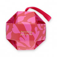 BY31® Confezione regalo tonda "Something just for you" rosso-rosa-oro-rosa magenta