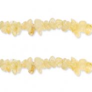 Perline in pietra naturale chips Citrino ambra arancione