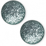 Cabochon Polaris Elements 20 mm classico Paipo verde petrolio