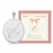 BY31® Ciondoli in acciaio inossidabile manta argento