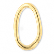 Componenti in acciaio inossidabile distanziatore ovale oro