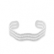 Bracciali in acciaio inossidabile bangle argento