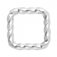 Componenti in acciaio inossidabile distanziatore quadrato argento