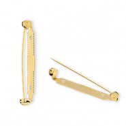 Componenti in acciaio inossidabile supporto per spilla/broche oro