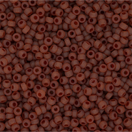 Rocailles Miyuki 11/0 Matted Dk Topaz 11-0134F