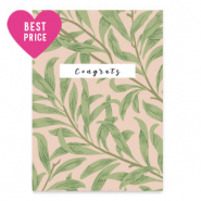 Espositori bigiotteria in cartoncino "Congrats" rosa antico