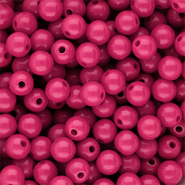 DQ Perline in acrilico 10 mm lucido Rose violet 17-2624 TCX