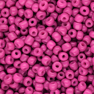Perline di vetro rocailles 6/0 (4mm) rosa hot