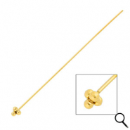 BY31® Componenti in acciaio inossidabile chiodini a testa palline 70mm oro