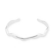 Bracciali in acciaio inossidabile bangle argento