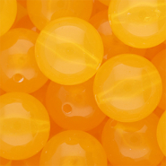 DQ&reg; Perline in acrilico 20 mm lucido giallo caldo