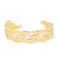 Bracciali in acciaio inossidabile bangle pesce oro