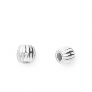 Perline in acciaio inossidabile 3mm argento
