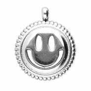 BY31® Ciondoli in acciaio inossidabile smiley argento