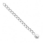 BY31® Componenti in acciaio inossidabile allungatrice set fiore argento