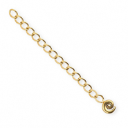 BY31® Componenti in acciaio inossidabile allungatrice set spirale oro