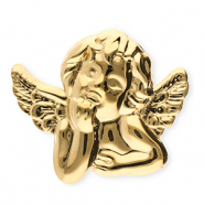 Broches accattivanti in acciaio inossidabile angelo oro