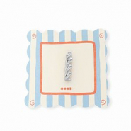 BY31&reg; Ciondoli in ottone Eco-brass pasta fusilli argento