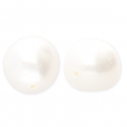 TQ Perle di acqua dolce di alta lucentezza keshi bianco naturale