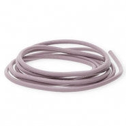 Pelle DQ 2mm tubolare rosa vintage