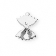 BY31&reg; Ciondoli in ottone Eco-brass pasta farfalle argento