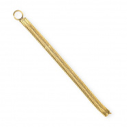 BY31&reg; Ciondoli con catena a serpente in acciaio inossidabile oro
