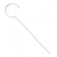BY31&reg; Componenti in acciaio inossidabile orecchini con anellino argento