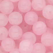 Perline di vetro 10mm rosa chiaro