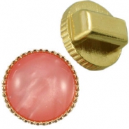 Castone/passante Cuoio&reg; vintage oro