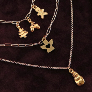 Set di ispirazione Crea bigiotteria alla moda con pendenti di legno e ciondoli di metallo DQ