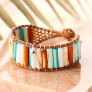 Set di ispirazione Ecco come creare i bijoux più belli con perline di conchiglia tubo