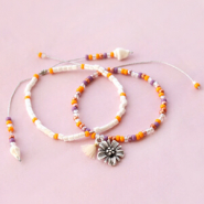 Set di ispirazione Orecchini e braccialetti con le famose perline Miyuki