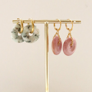 Set di ispirazione Crea gli orecchini e i bracciali più belli di sempre con i ciondoli in pietra naturale rondella